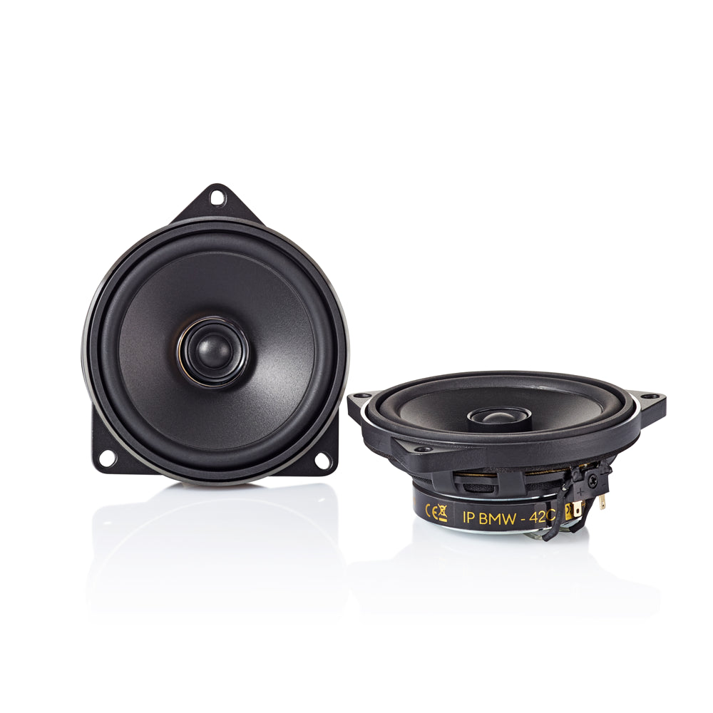 IP Direct Fit BMW 4" (100 mm) 2-Way Coaxial Speaker Set