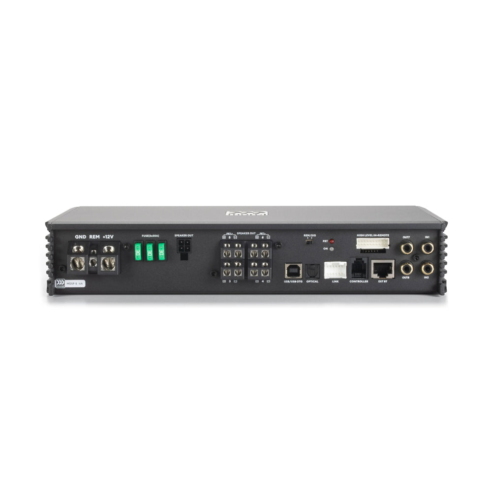 MDSP 800W 6 Channel Amplifier with 8 Channel DSP