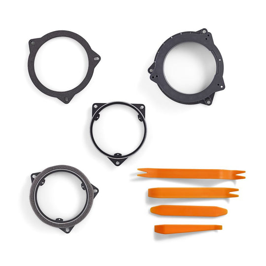 IP Direct Fit BMW 4" (100 mm) 2-Way Coaxial Speaker Set