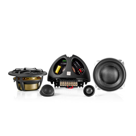 Elate Carbon 5.25" (130 mm) 2-Way Component Speaker Set