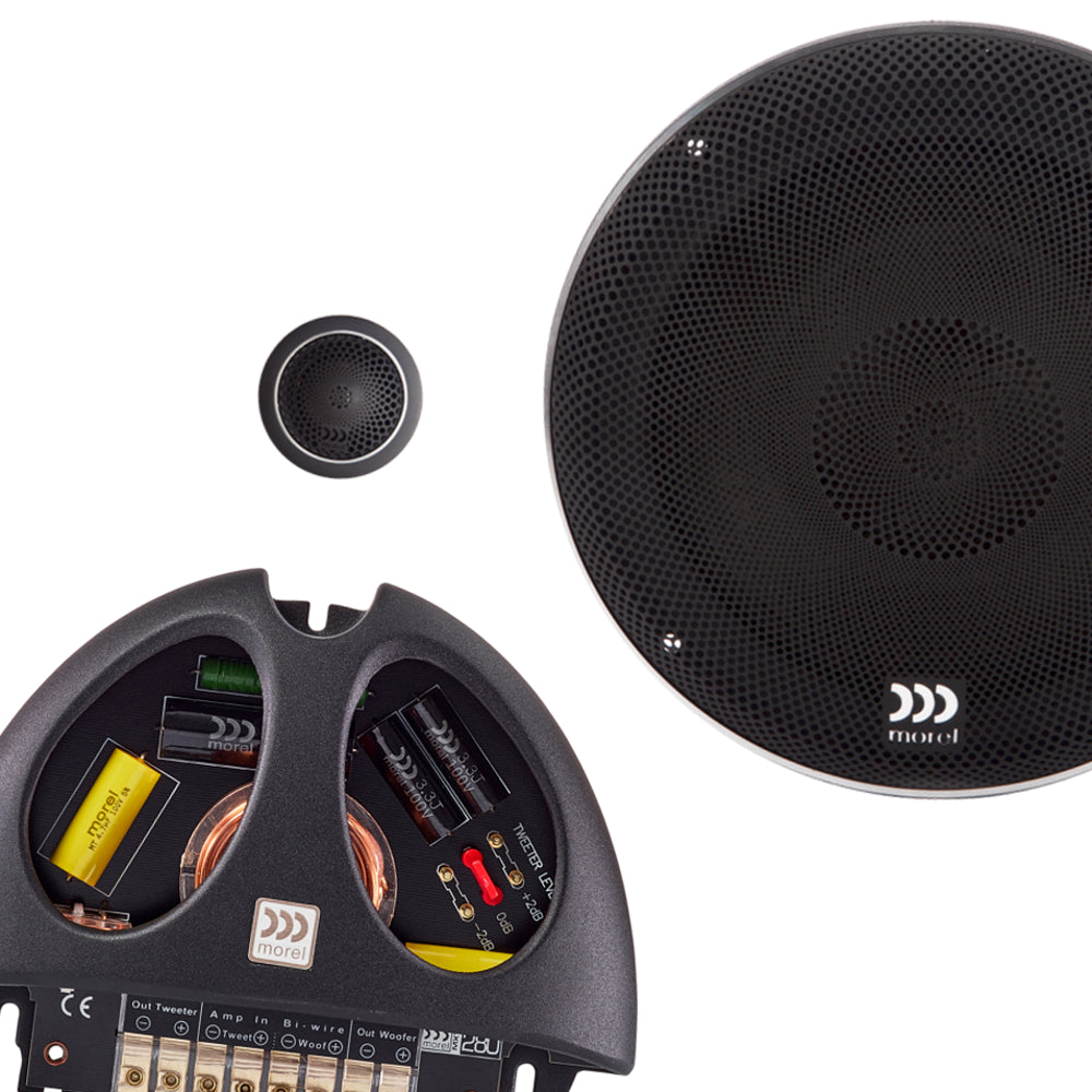 Elate Carbon 6.5" (165 mm) 2-Way Component Speaker Set