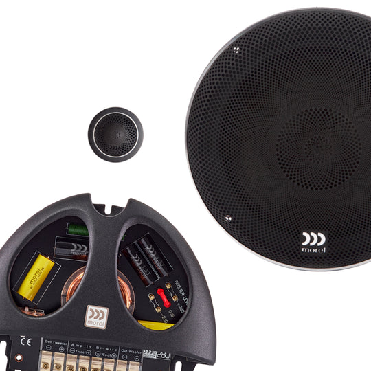 Elate Carbon 6.5" (165 mm) 2-Way Component Speaker Set