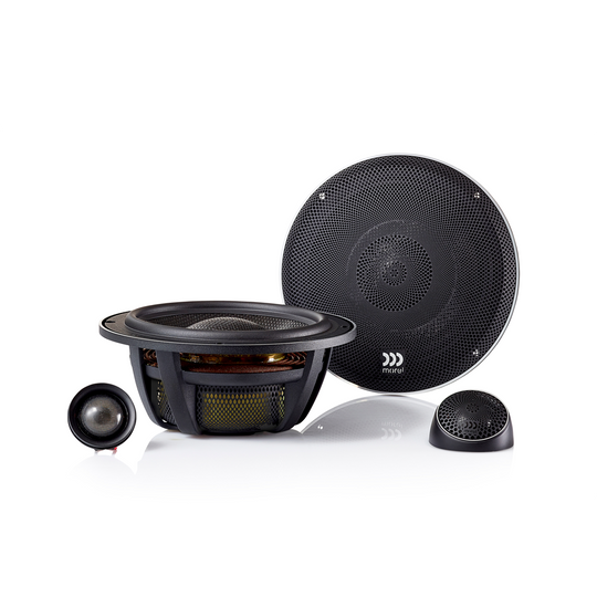 Elate Carbon 6.5" (165 mm) 2-Way Component Speaker Set - Active