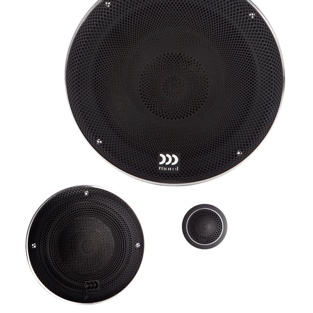 Elate Carbon 6.5" (165 mm) 3-Way Component Speaker Set - Active