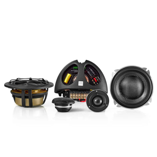 Elate Carbon Pro 5.25" (130 mm) 2-Way Component Speaker Set
