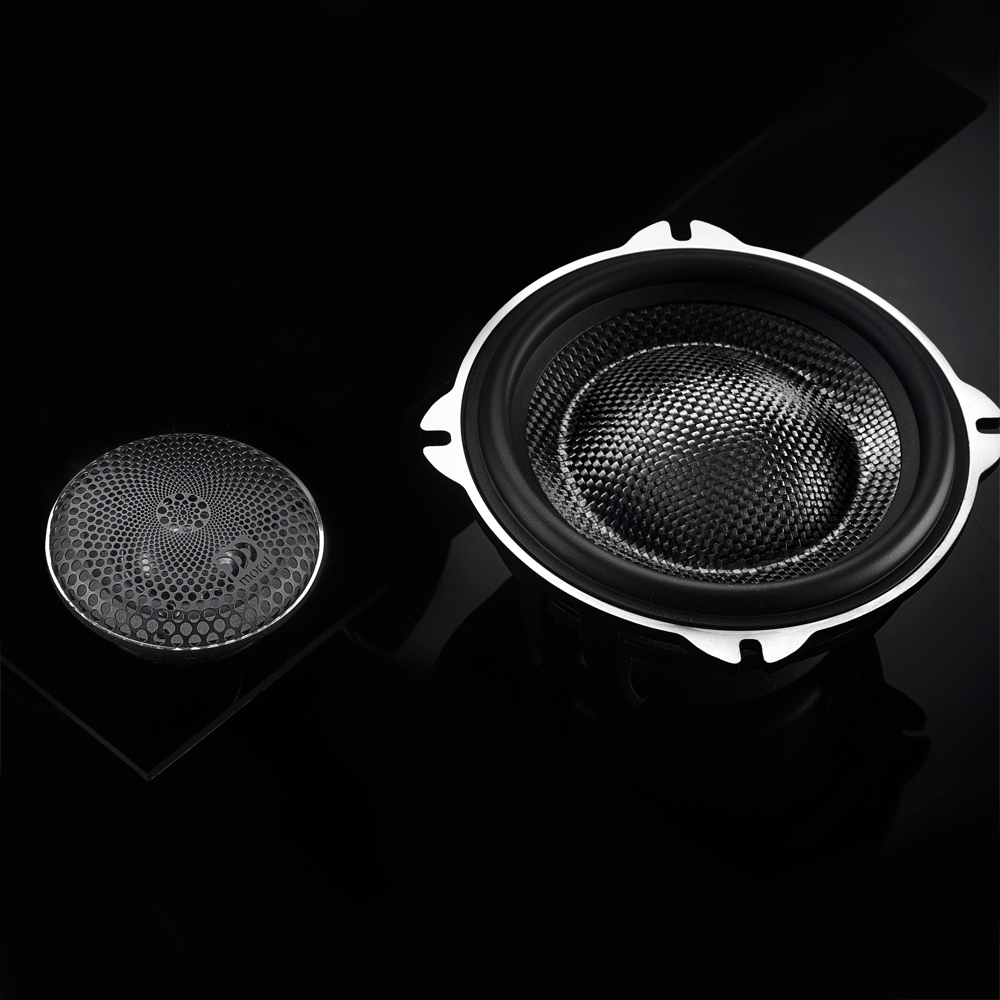 Elate Carbon Pro 5.25" (130 mm) 2-Way Component Speaker Set - Active