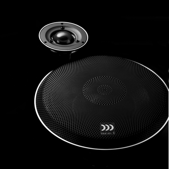 Elate Carbon Pro 6.5" (165 mm) 2-Way Component Speaker Set - Active