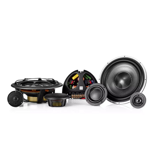 Elate Carbon Pro 9" (230 mm) 3-Way Component Speaker Set