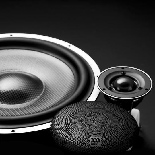 Elate Carbon Pro 9" (230 mm) 3-Way Component Speaker Set
