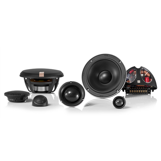 Hybrid 6.5" (165 mm) 3-Way Component Speaker Set
