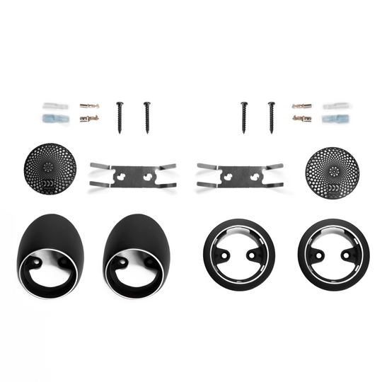 Hybrid 1.1" (28 mm) Component Tweeter Pair
