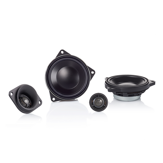 IR Direct Fit BMW Premium 4" (100 mm) 2-Way Component Speaker Set