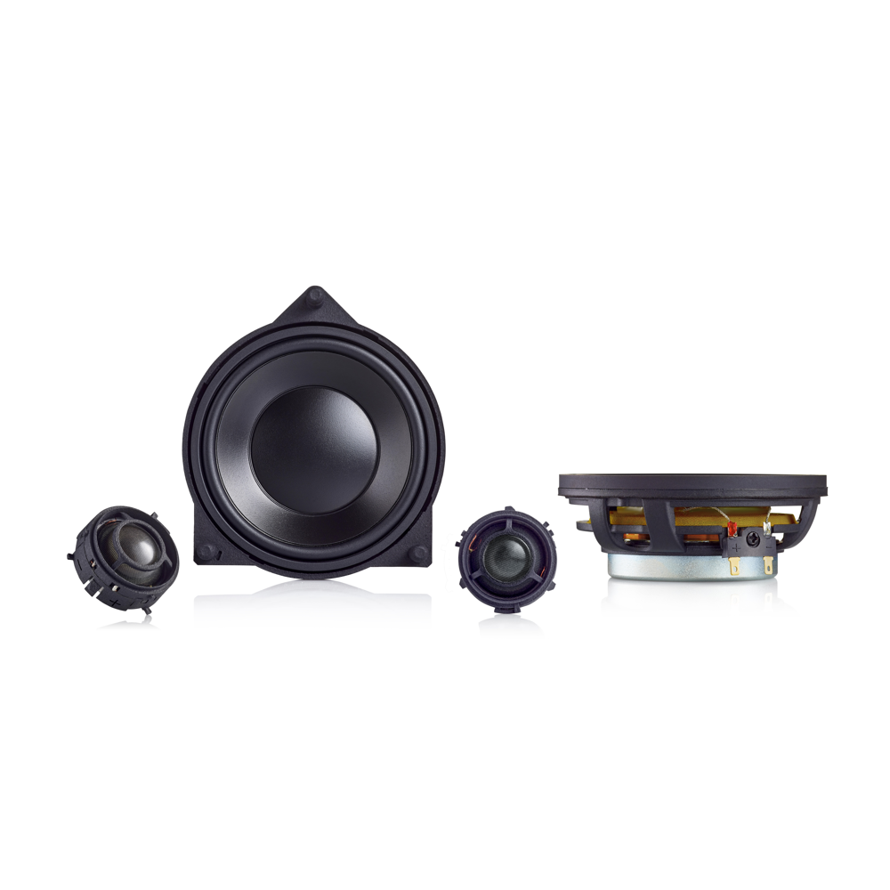 Direct Fit Mercedes Premium 4" (100 mm) 2-Way Component Speaker Set