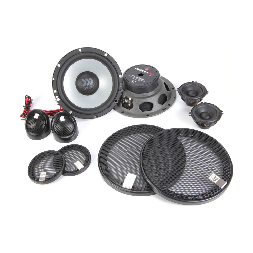 Maximo Ultra 6.5" (165 mm) 3-Way Component Speaker Set - Active