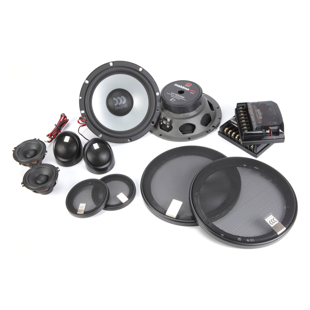 Maximo Ultra 6.5" (165 mm) 3-Way Component Speaker Set