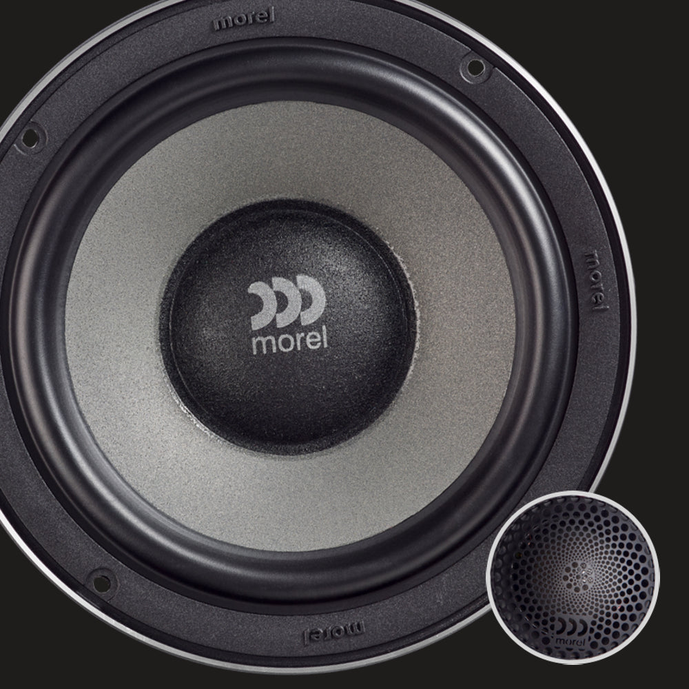 Virtus 6.5" (165 mm) 2-Way Component Speaker Set - 4 Ohm