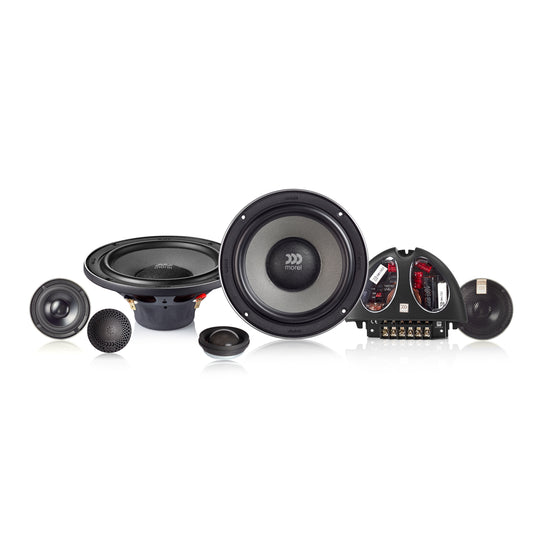 Virtus 6.5" (165 mm) 3-Way Component Speaker Set - 4 Ohm