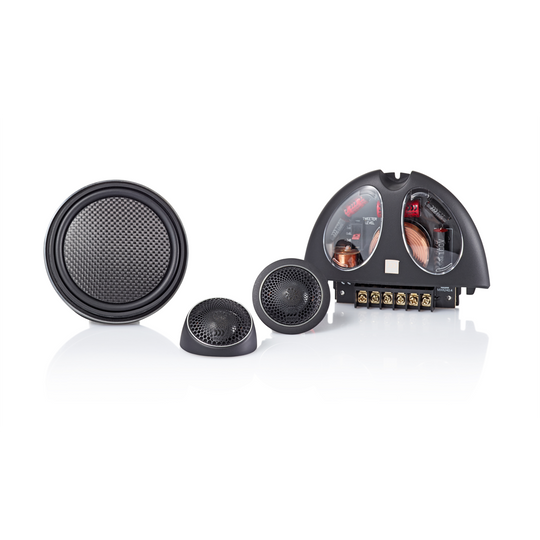 Virtus Nano Carbon 4" (100 mm) 2-Way Component Speaker Set