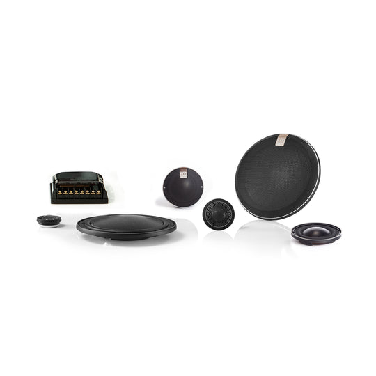 Virtus Nano Carbon 6.5" (165 mm) 3-Way Component Speaker Set