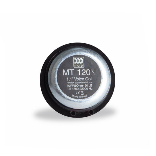 Virtus Nano Carbon 1.1" (28 mm) Component Tweeter Pair